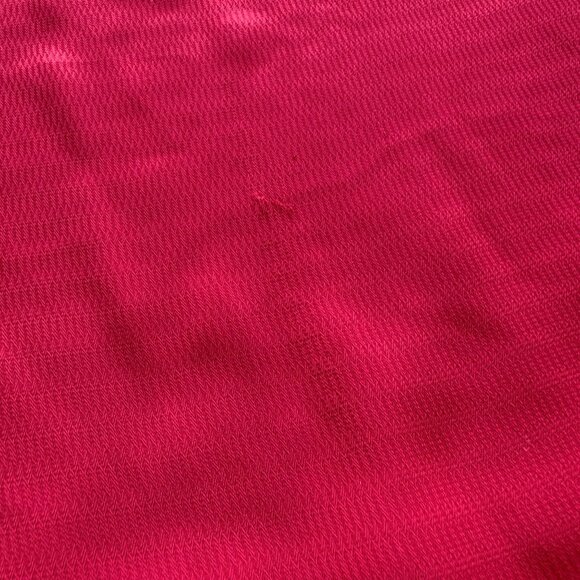 Zenobia Red Blouse Womens Size 3XL Top Keyhole Back Accent - Picture 4 of 9